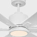 Generation Lighting - 6FLSM52RZWD - 52"Ceiling Fan - Flera Smart 52 LED - Matte White