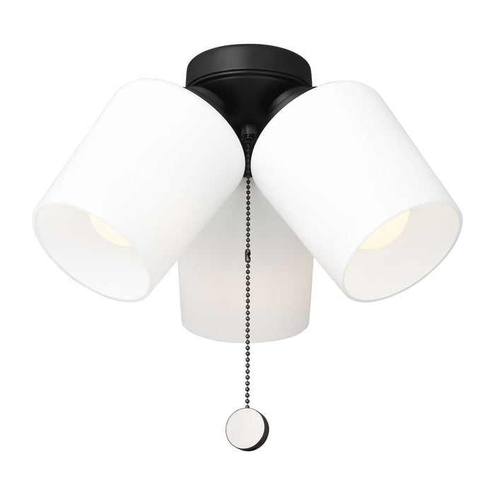 Generation Lighting - MC268MBK - Fan Light Kit - Windom - Midnight Black