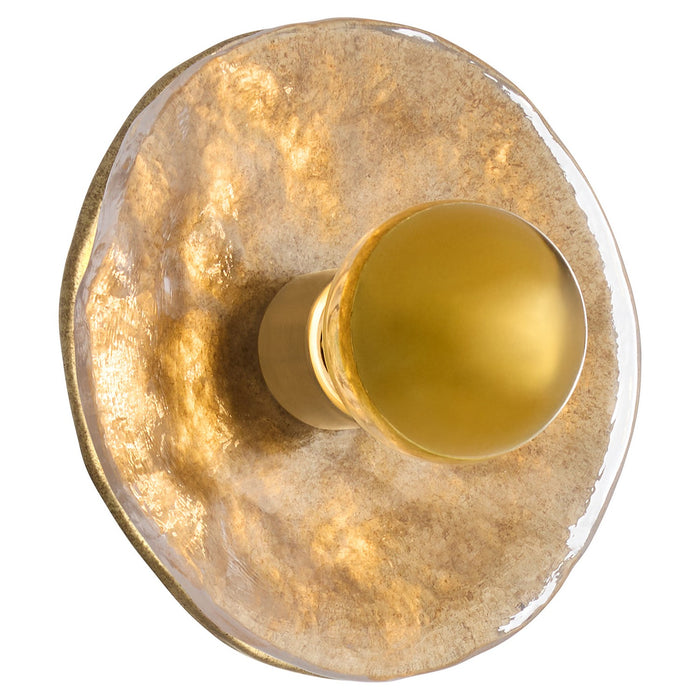 Quorum - 53-8-47 - One Light Wall Sconce - Del Rey - Brushed Brass