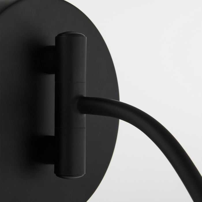 Quorum - 5914-1-59 - One Light Swing-Arm Lamp - Waltz - Matte Black