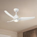 Kuzco Lighting - CF72942-WH - 42" Ceiling Fan - Hugo - White