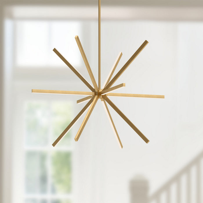 Kuzco Lighting - CH14356-BG-UNV - LED Chandelier - Sirius - Brushed Gold