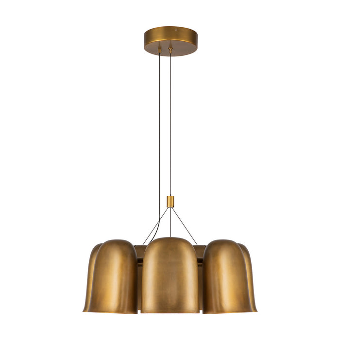 Kuzco Lighting - CH21120-VB-UNV - LED Chandelier - Bell - Vintage Brass