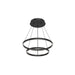 Kuzco Lighting - CH87224-BK-UNV-010 - LED Chandelier - Cerchio - Black