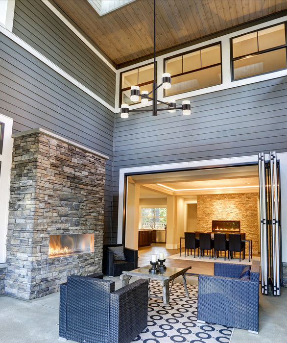 Kuzco Lighting - EP48224-BK-UNV - LED Outdoor Pendant - Copenhagen - Black