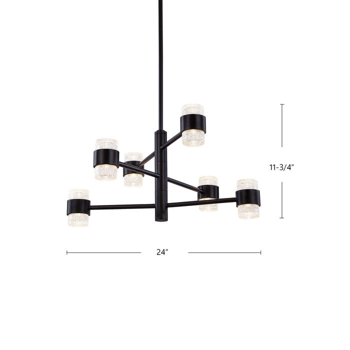 Kuzco Lighting - EP48224-BK-UNV - LED Outdoor Pendant - Copenhagen - Black