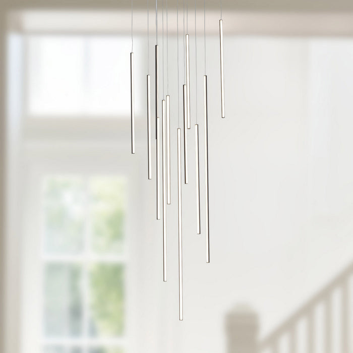 Kuzco Lighting - MP14924-BK-UNV-010 - LED Pendant - Chute - Black