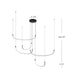 Kuzco Lighting - MP89570-BN-UNV - LED Pendant - Talis - Brushed Nickel