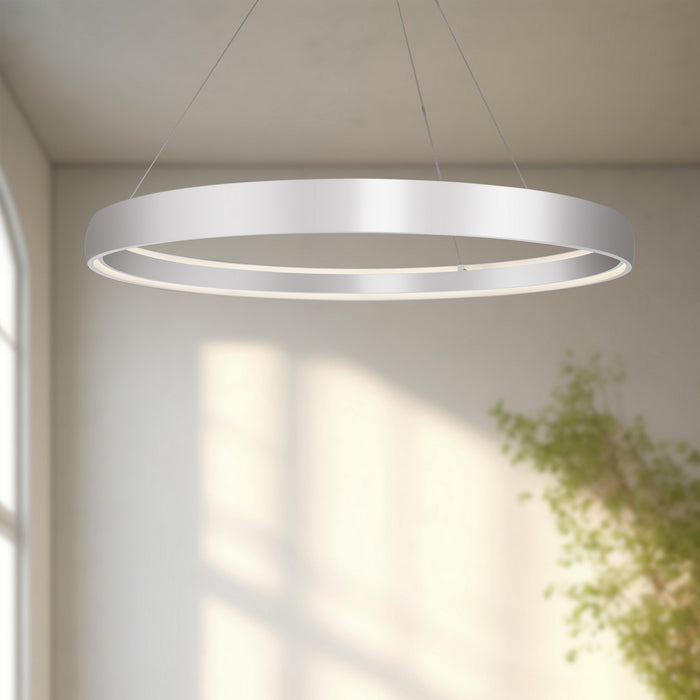Kuzco Lighting - PD22772-BS-UNV-010 - LED Pendant - Halo - Brushed Silver