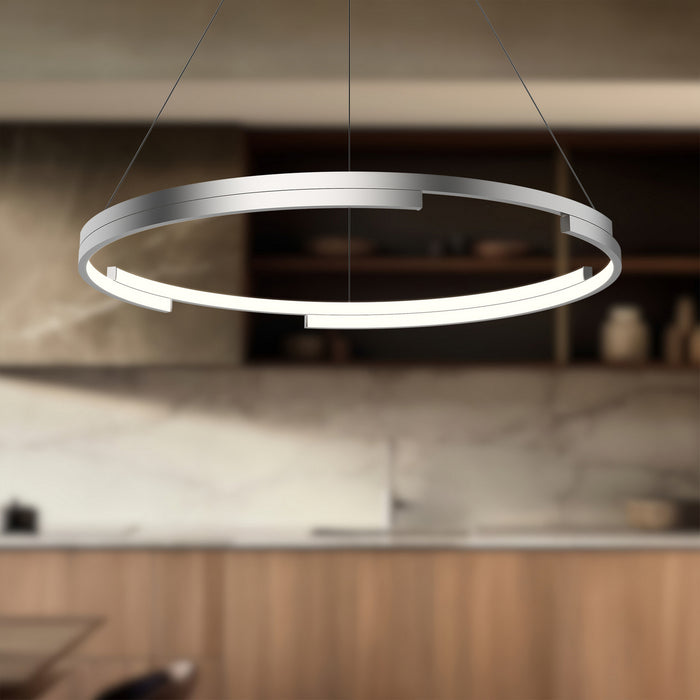 Kuzco Lighting - PD52732-BN-UNV - LED Pendant - Anello Minor - Brushed Nickel