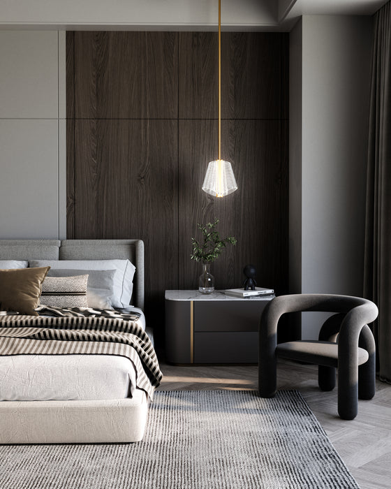 Kuzco Lighting - PD62511-BG/LG-UNV - LED Pendant - Mulberry - Brushed Gold/Light Guide