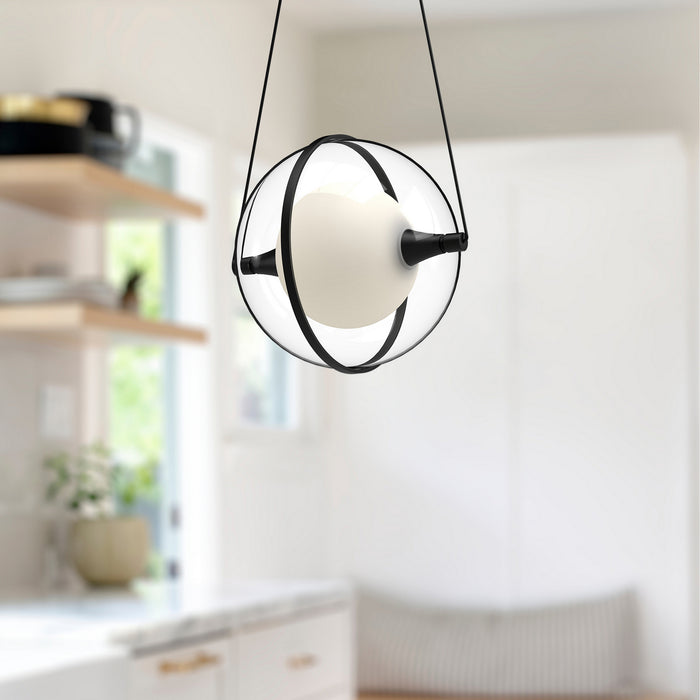 Kuzco Lighting - PD76708-BK-UNV - LED Pendant - Aries - Black
