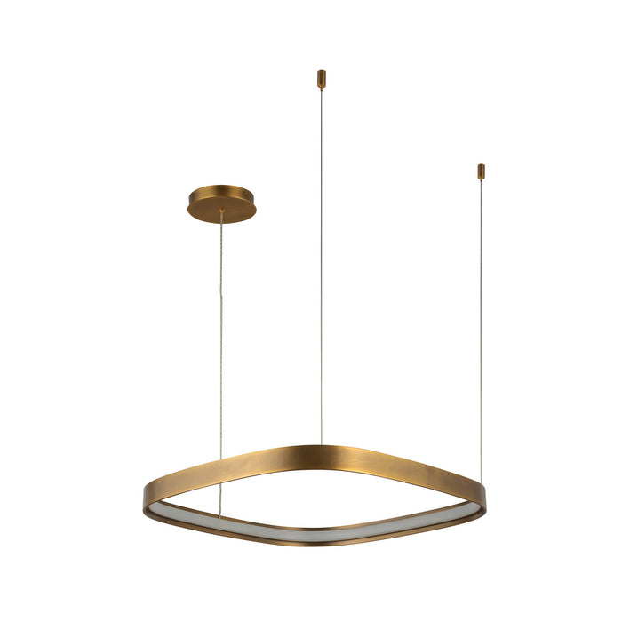 Kuzco Lighting - PD78019-VB-UNV - LED Pendant - Yukon - Vintage Brass