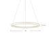 Kuzco Lighting - PD80332-WH-UNV-010 - LED Pendant - Cumulus Minor - White
