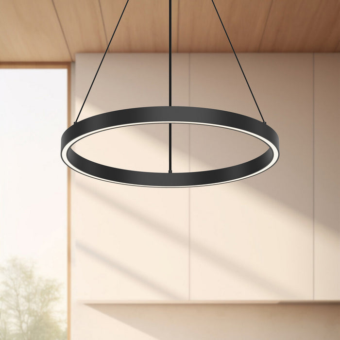 Kuzco Lighting - PD87718-BK-UNV-010 - LED Pendant - Cerchio - Black