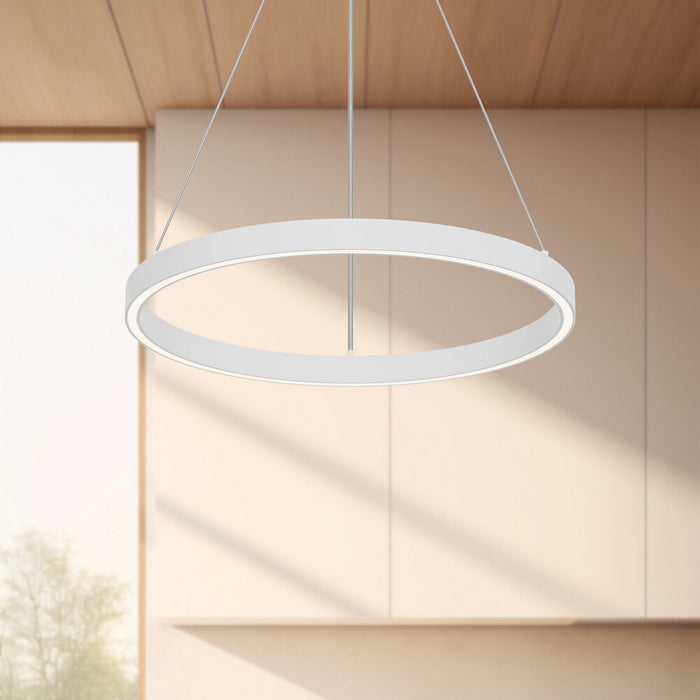 Kuzco Lighting - PD87718-WH-UNV-010 - LED Pendant - Cerchio - White
