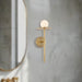 Kuzco Lighting - WS15506-BG-UNV - LED Wall Sconce - Elixir - Brushed Gold