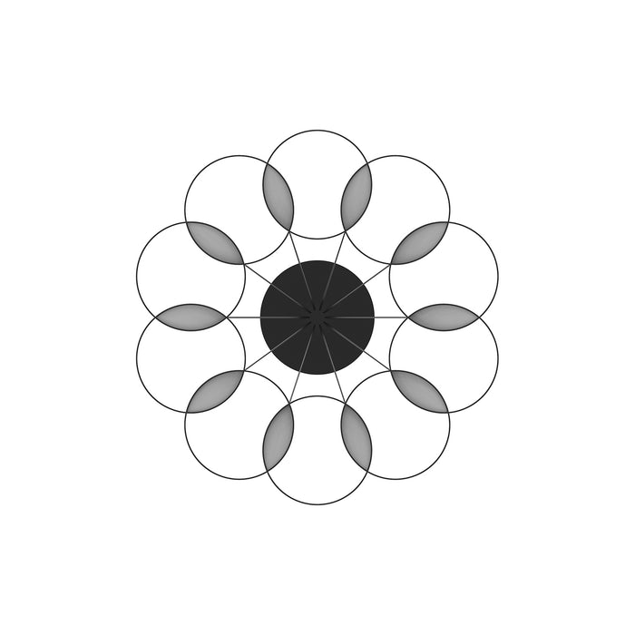 Kuzco Lighting - CH90833-BK-UNV-010 - LED Chandelier - Maestro - Black