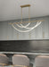Alora - LP317448VB-UNV - LED Linear Pendant - Aryas - Vintage Brass