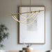 Alora - LP317448VB-UNV - LED Linear Pendant - Aryas - Vintage Brass