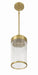 Craftmade - 60192-SB - One Light Pendant - Whittley - Satin Brass