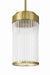 Craftmade - 60192-SB - One Light Pendant - Whittley - Satin Brass