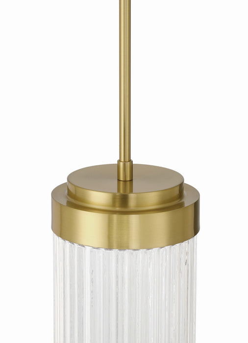 Craftmade - 60192-SB - One Light Pendant - Whittley - Satin Brass