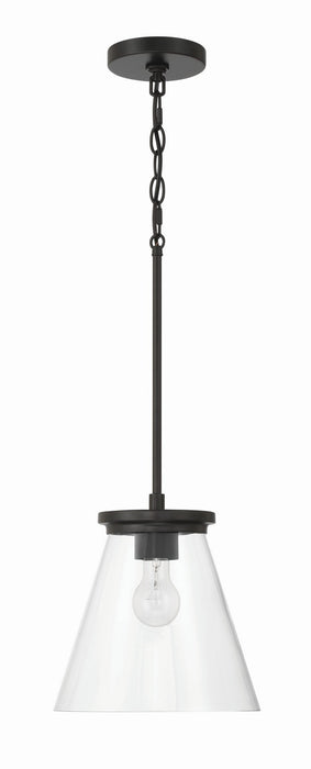 Craftmade - 60492-FB - One Light Pendant - Connell - Flat Black