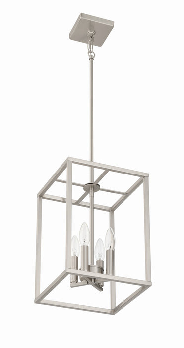 Craftmade - 60634-BNK - Four Light Foyer Pendant - Signature Foyer - Brushed Polished Nickel