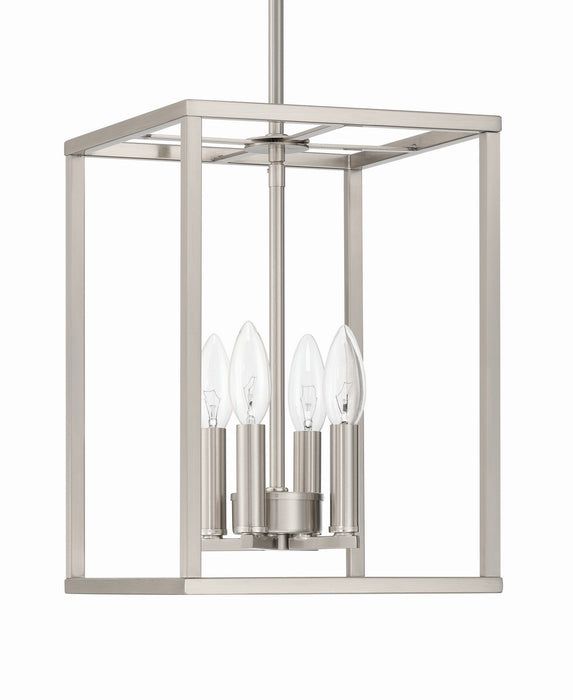 Craftmade - 60634-BNK - Four Light Foyer Pendant - Signature Foyer - Brushed Polished Nickel