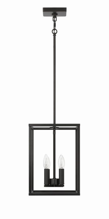 Craftmade - 60634-FB - Four Light Foyer Pendant - Signature Foyer - Flat Black