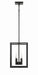 Craftmade - 60634-FB - Four Light Foyer Pendant - Signature Foyer - Flat Black