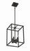 Craftmade - 60634-FB - Four Light Foyer Pendant - Signature Foyer - Flat Black