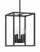 Craftmade - 60634-FB - Four Light Foyer Pendant - Signature Foyer - Flat Black