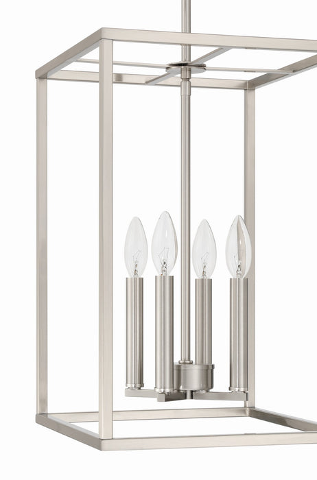 Craftmade - 60635-BNK - Four Light Foyer Pendant - Signature Foyer - Brushed Polished Nickel