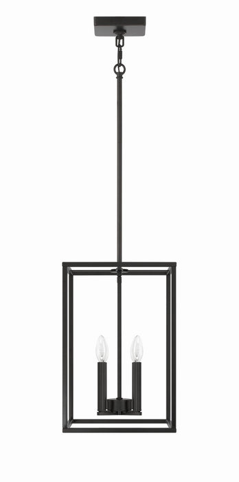 Craftmade - 60635-FB - Four Light Foyer Pendant - Signature Foyer - Flat Black