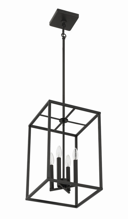 Craftmade - 60635-FB - Four Light Foyer Pendant - Signature Foyer - Flat Black