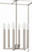 Craftmade - 60636-BNK - Six Light Foyer Pendant - Signature Foyer - Brushed Polished Nickel
