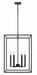 Craftmade - 60636-FB - Six Light Foyer Pendant - Signature Foyer - Flat Black