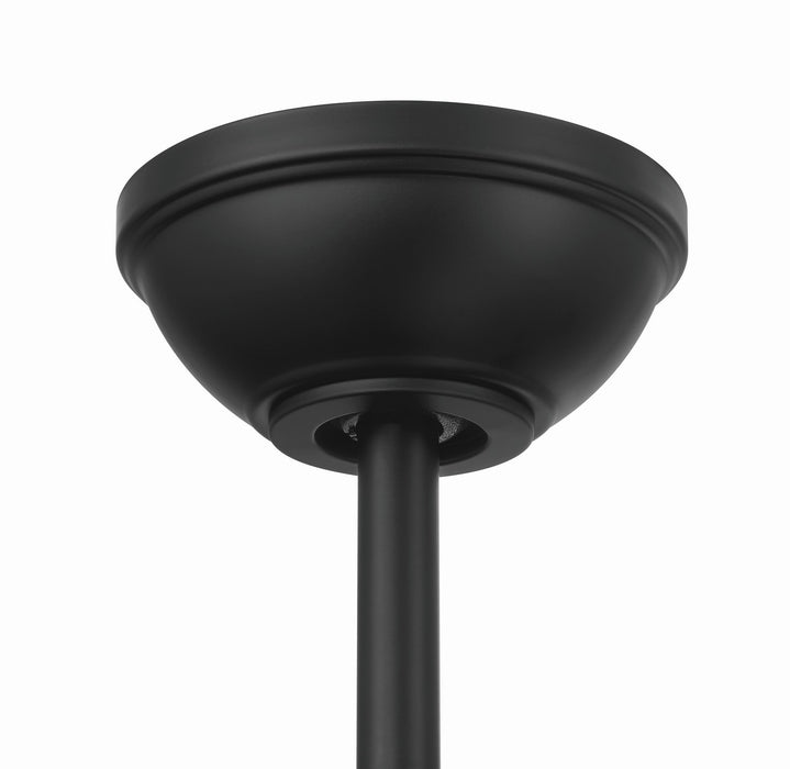 Craftmade - VNN58FB4 - 58" Ceiling Fan - Venn 58" Indoor/Outdoor Ceiling Fan - Flat Black