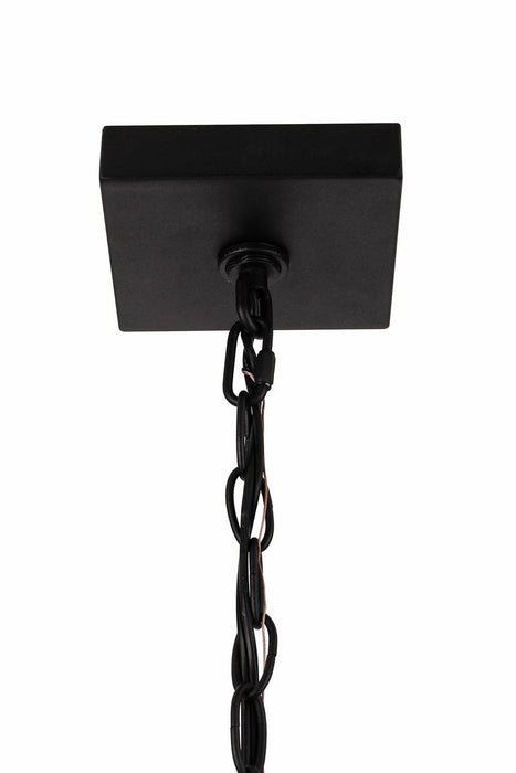 Craftmade - ZA7011-TB - One Light Outdoor Pendant - Rock Creek - Textured Black