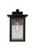 Craftmade - ZA7014-TB - One Light Outdoor Wall Lantern - Rock Creek - Textured Black