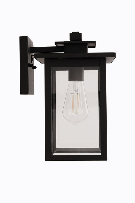 Craftmade - ZA7014-TB - One Light Outdoor Wall Lantern - Rock Creek - Textured Black