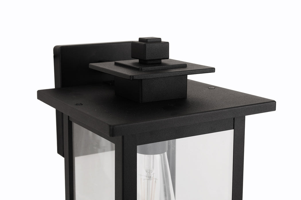 Craftmade - ZA7014-TB - One Light Outdoor Wall Lantern - Rock Creek - Textured Black