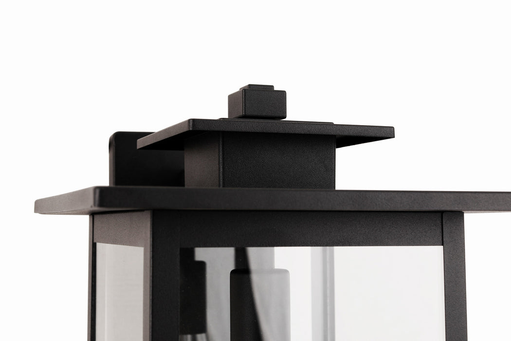 Craftmade - ZA7024-TB - One Light Outdoor Wall Lantern - Rock Creek - Textured Black