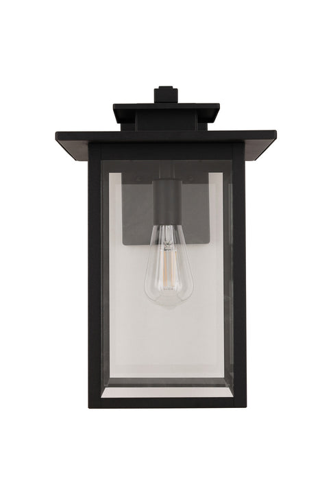 Craftmade - ZA7024-TB - One Light Outdoor Wall Lantern - Rock Creek - Textured Black