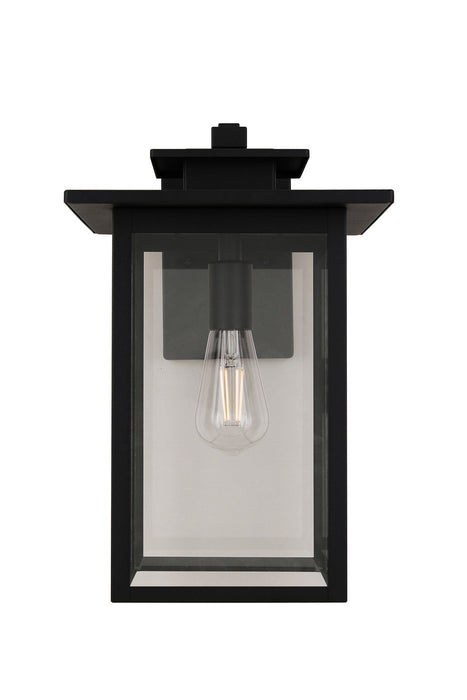 Craftmade - ZA7024-TB - One Light Outdoor Wall Lantern - Rock Creek - Textured Black