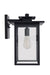 Craftmade - ZA7024-TB - One Light Outdoor Wall Lantern - Rock Creek - Textured Black