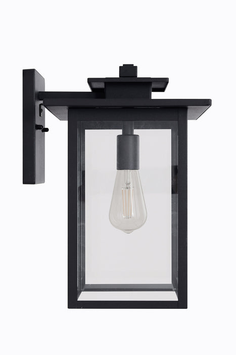 Craftmade - ZA7024-TB - One Light Outdoor Wall Lantern - Rock Creek - Textured Black