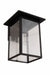 Craftmade - ZA7024-TB - One Light Outdoor Wall Lantern - Rock Creek - Textured Black